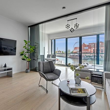Symfonia Amazing River View Apartment By Downtown Apartments Gdańsk Buitenkant foto