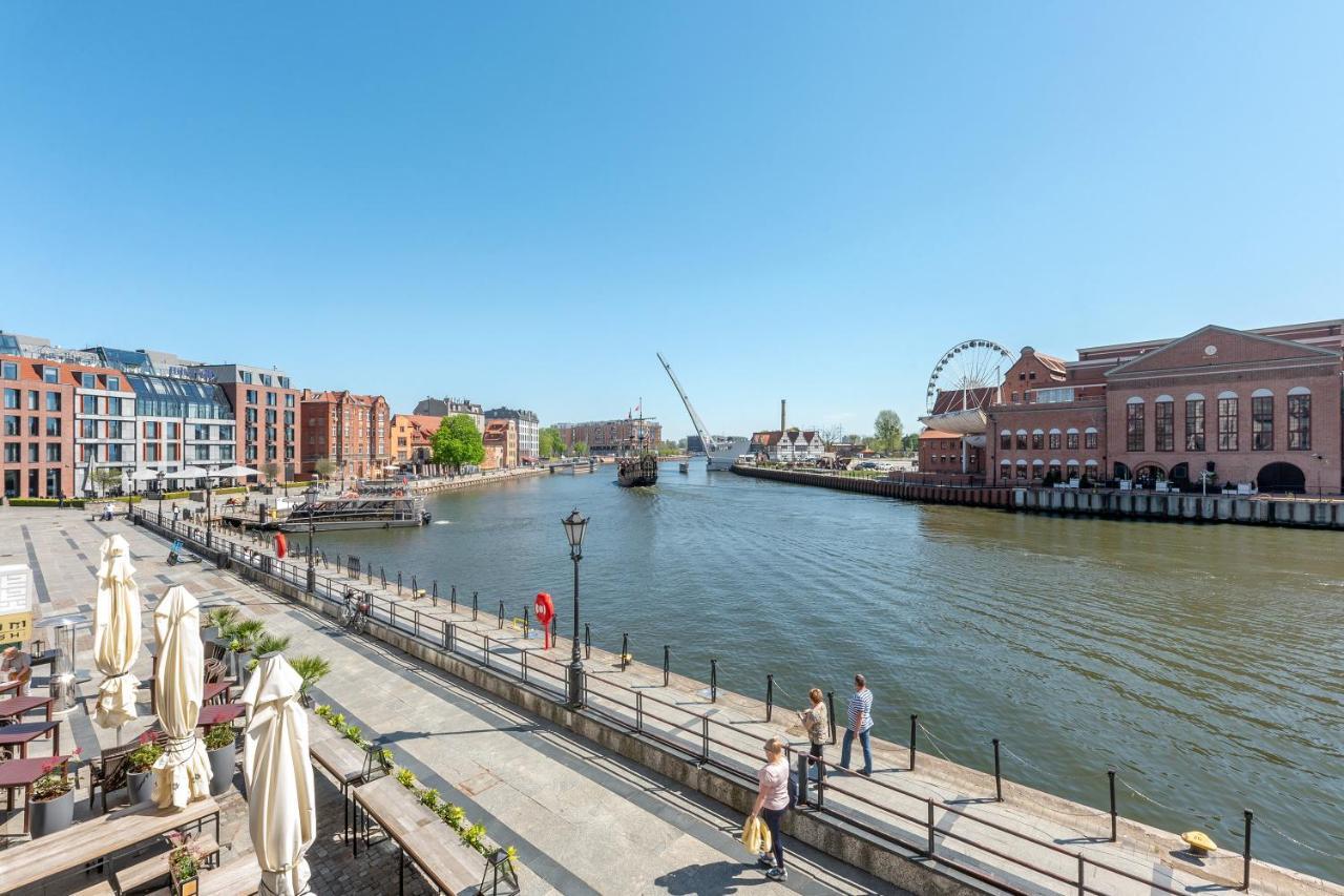 Symfonia Amazing River View Apartment By Downtown Apartments Gdańsk Buitenkant foto