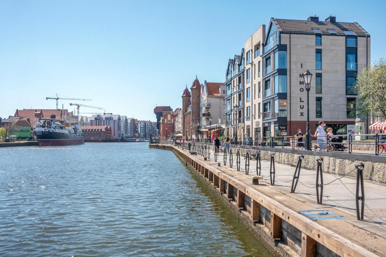 Symfonia Amazing River View Apartment By Downtown Apartments Gdańsk Buitenkant foto