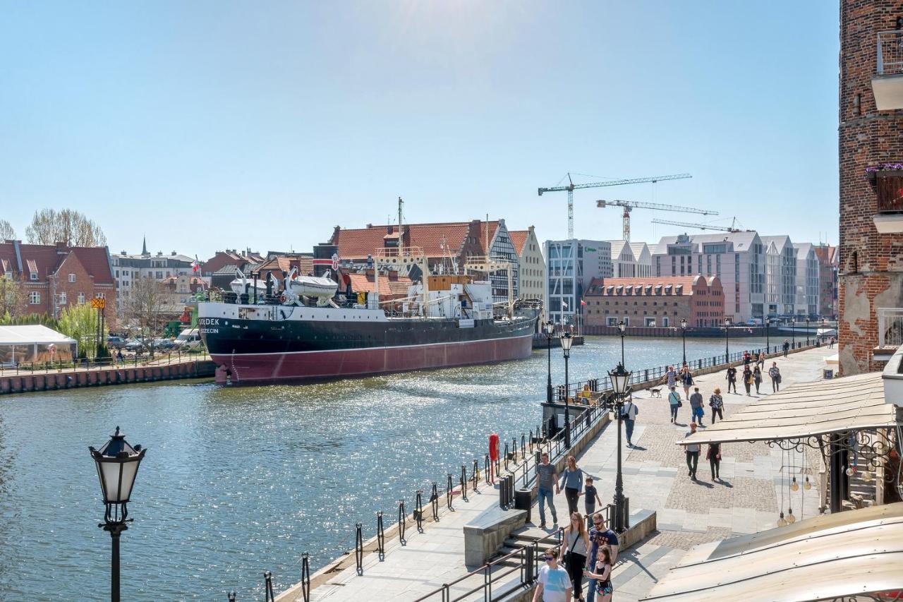 Symfonia Amazing River View Apartment By Downtown Apartments Gdańsk Buitenkant foto
