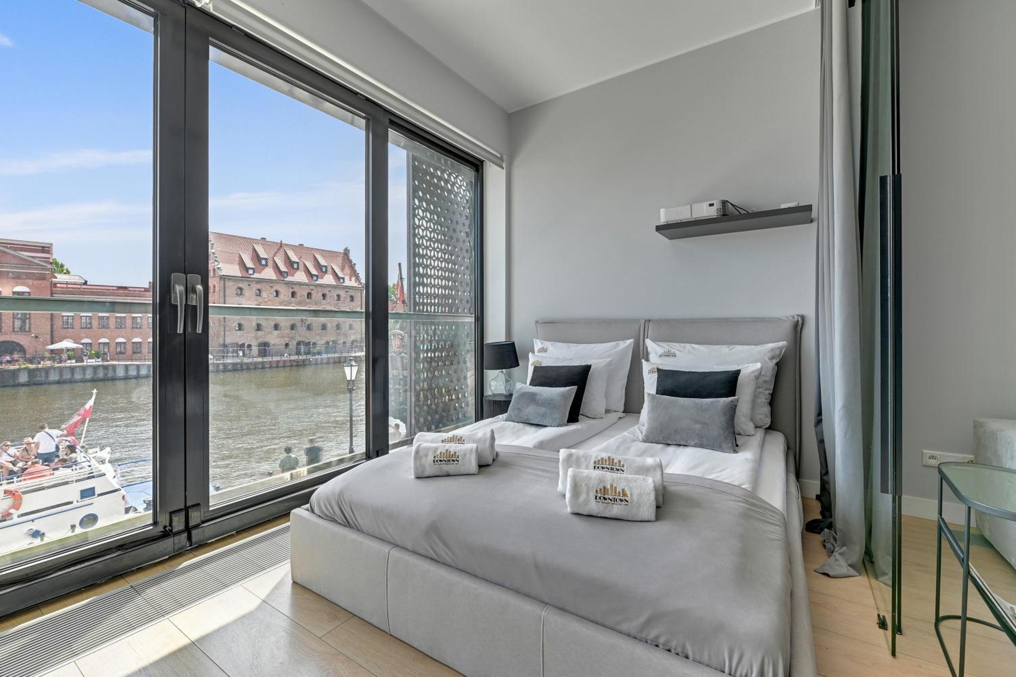 Symfonia Amazing River View Apartment By Downtown Apartments Gdańsk Buitenkant foto