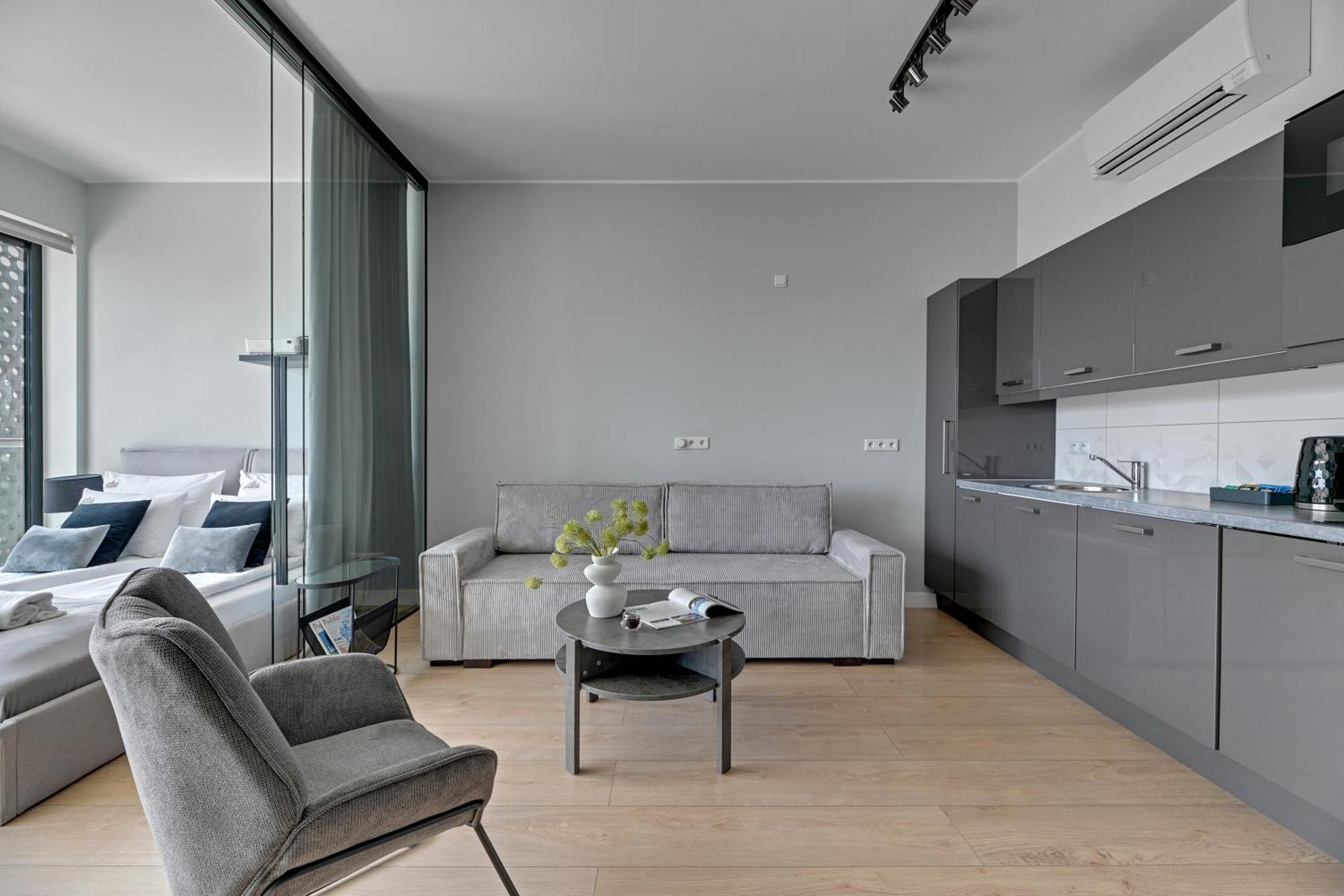 Symfonia Amazing River View Apartment By Downtown Apartments Gdańsk Buitenkant foto