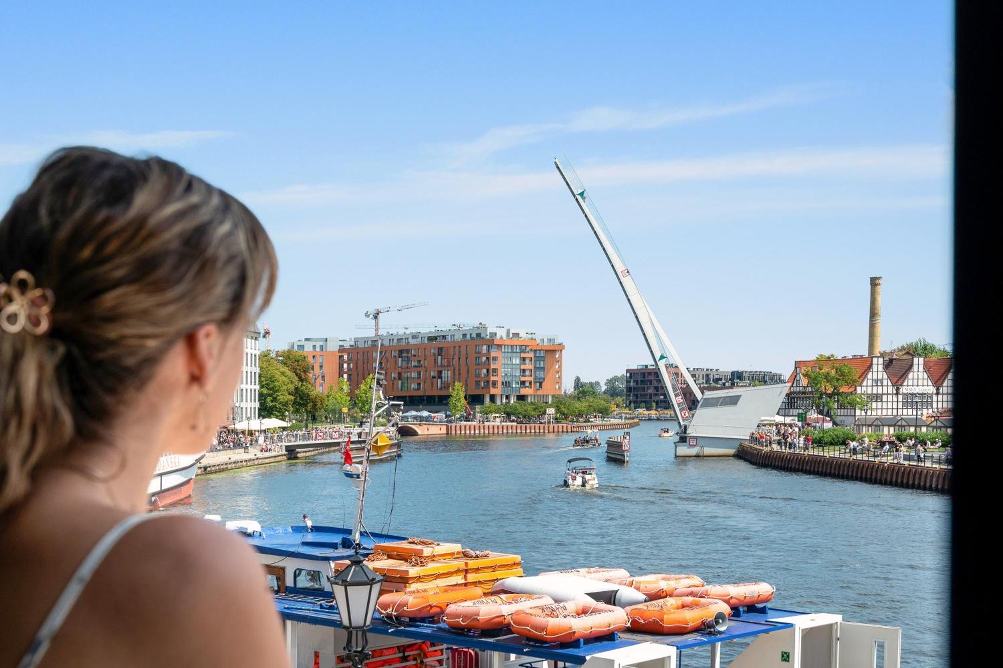 Symfonia Amazing River View Apartment By Downtown Apartments Gdańsk Buitenkant foto
